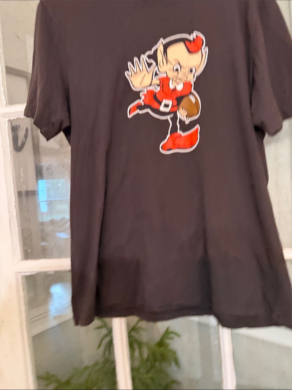 FOCO t-shirt, Cleveland Browns Brownie Elf graphic